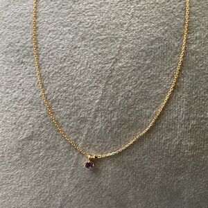 Kendra Scott Maisie Necklace-Genuine Blue Iolite